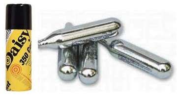Crazy Combo - Daisy 4.5mm BB Bullets (350 Count) + 5 12g CO2 Gas Cylinders