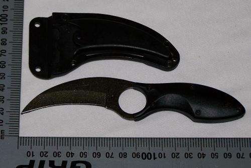 Picking Finds Bear Claw 17.5cm. Hunting, Tactical, EDC, Fishing and Zombies Knife with Sheath