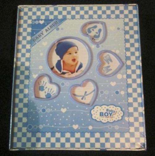 Baby Photo Album - with hearts