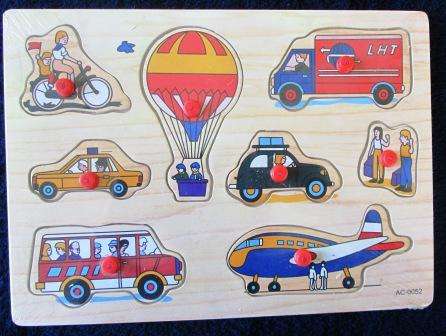 A4 Wooden Educational Puzzle