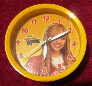 Hannah Montanna Clock