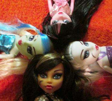 All Popular Monster High Dolls 4 Up for Grabs