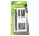 Pen Caligraphy Set 8pce 3col-Ink