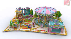 3D Puzzle - Fun Amusement Park