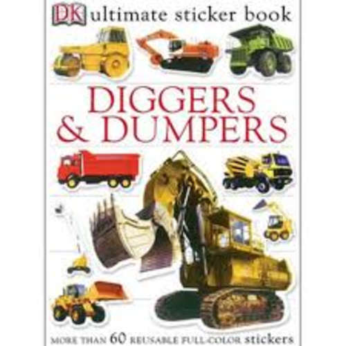 Ultimate Sticker Book - Diggers & Dumpers