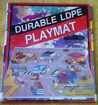 LARGE Durable Plastic Construction Playmat - Reduced Postage Fees