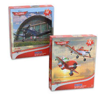 Licensed Puzzle 24pce Planes