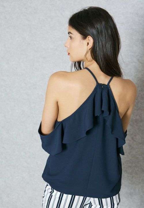 MANGO - Blue Shirt - Large