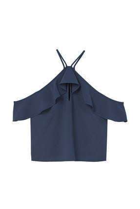 MANGO - Blue Shirt - Large