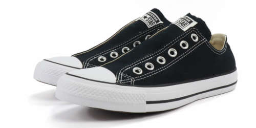 Converse All Star Slip On Black Canvas - 100% Authentic - size 9