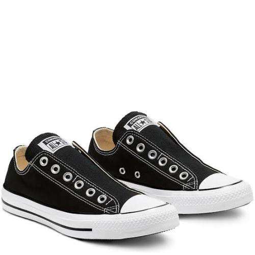 Converse All Star Slip On Black Canvas - 100% Authentic - size 9
