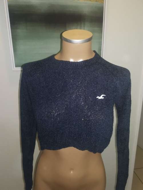 Hollister Ladies Crop Jersey Naxy - Small