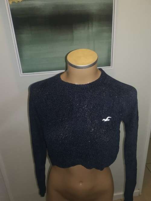 Hollister Ladies Crop Jersey Naxy - Small