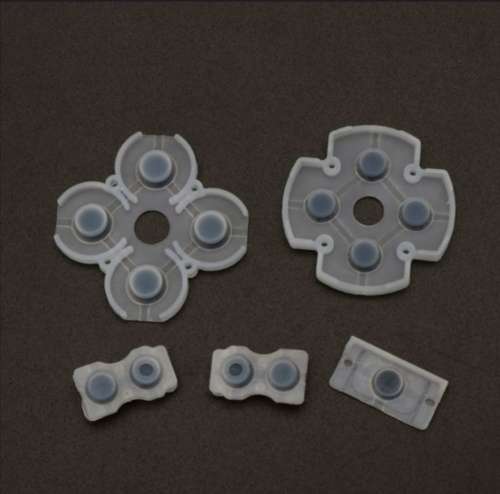L1 R1 L2 R2 Trigger Buttons 3D Analog Joysticks Thumb Sticks Cap Conductive Rubber For PS4