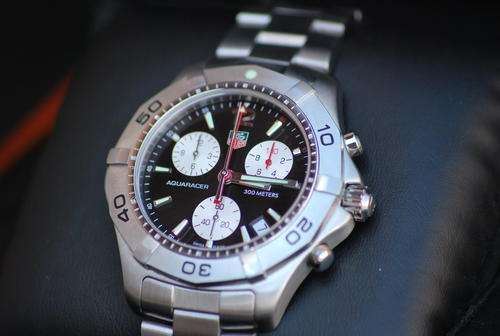 TAG HEUER AQUARACER 2000 MENS CHRONOGRAPH**1ST BIDDER WILL WIN IT**