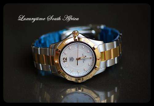 TAG HEUER AQUARACER MENS WATCH 2 TONE GOLD AND SS***CRAZY WEDNESDAY R1 NO RESERVE***