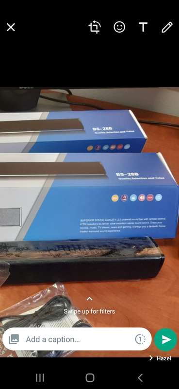 BS-28B Protable Wireless bluetooth 4.2 Speaker Home Theater Soundbar 4 Modes 3D