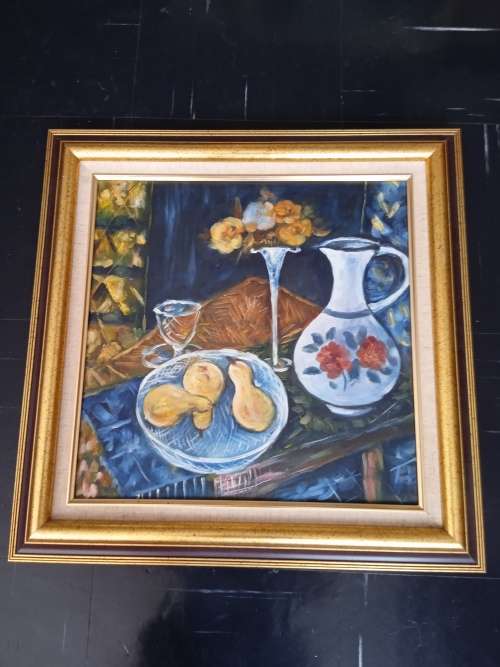 VERY NICELY FRAMED OILS ON CANVAS. UNSIGNED. MUST BE A WELL KNOWN ARTIST.
