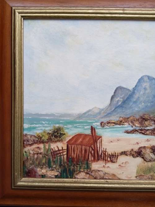 VERY OLD OILS ON BOARD. UNSIGNED. A MUST HAVE.