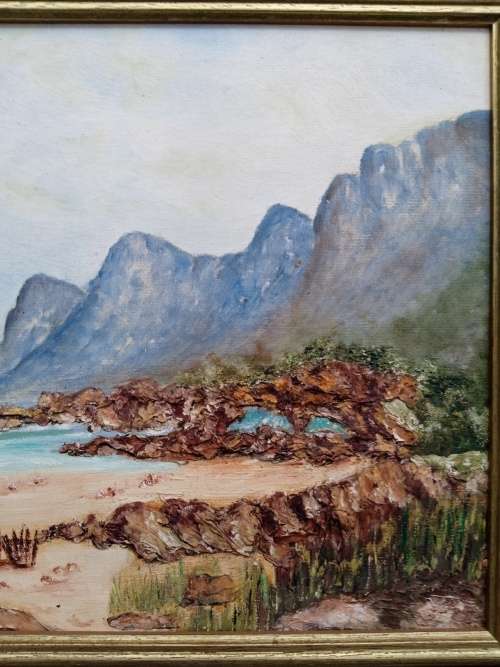 VERY OLD OILS ON BOARD. UNSIGNED. A MUST HAVE.