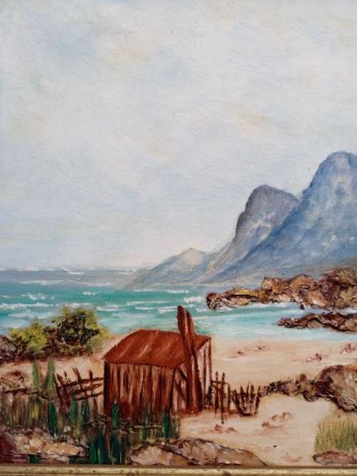VERY OLD OILS ON BOARD. UNSIGNED. A MUST HAVE.