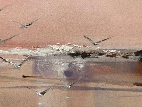 Original early Derric van Rensburg Painting Highly collectable!
