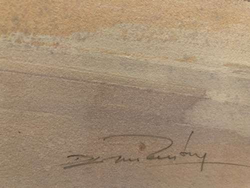 Original early Derric van Rensburg Painting Highly collectable!