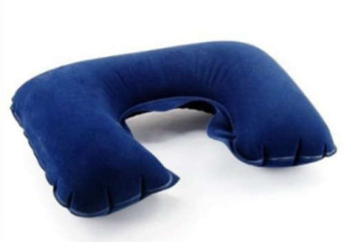 TRAVEL NECK PILLOW - INFLATABLE [ONLY IN GREY AND NAVY BLUE]