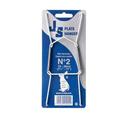 2 x  PLATE HANGERS in size 2 for plates 19-28 cm