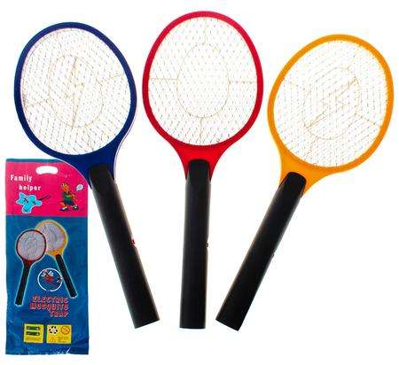 1 X Insect Fly Mosquito Pest Bug Zapper Swatter Killer Racket Random Colour