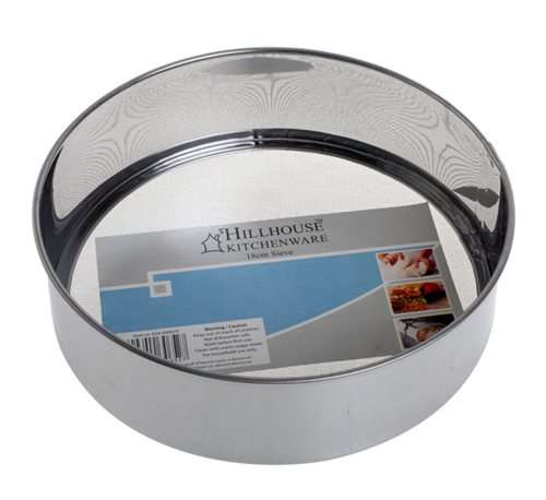 ON SPECIAL NOW - 18 cm STAINLESS STEEL FLOUR SIEVE