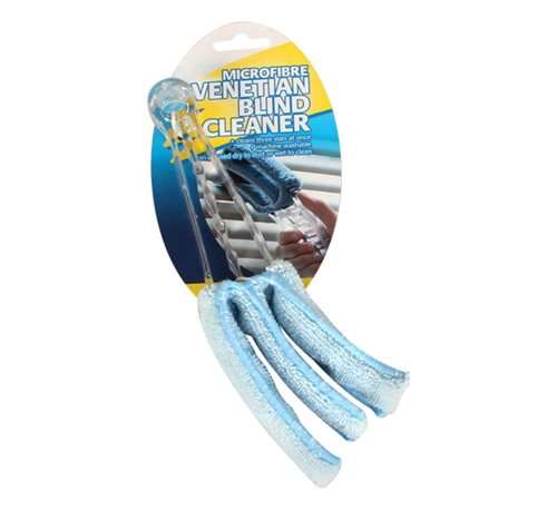 1 x Microfiber Venetian Blinds Duster Slat Cleaner Triple Dust Clean