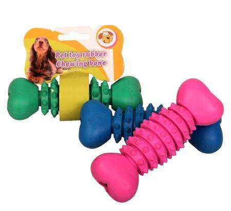 SPIKEY SOLID RUBBER BONE