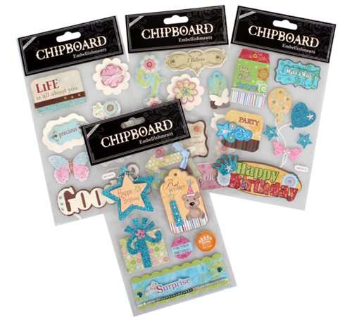 Scrapbook Embellishment Stickers