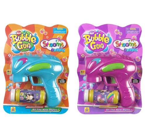 BUBBLE GUN and LIQUID B/OPERATED