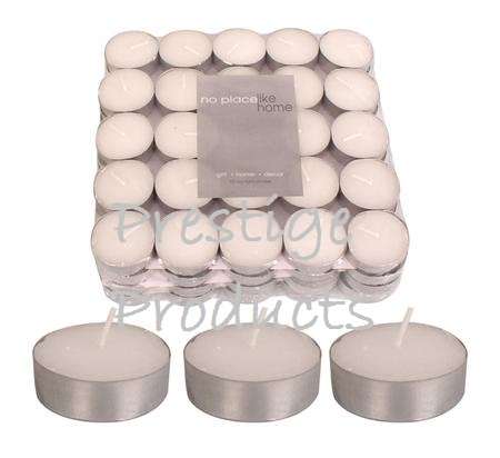 2 x 100 TEA LIGHT CANDLES - HIGH QUALITY PRODUCTS