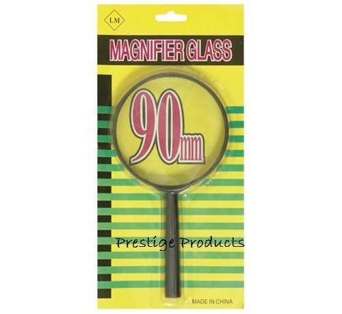 1 x Magnifying Glass  90mm Dia Lens