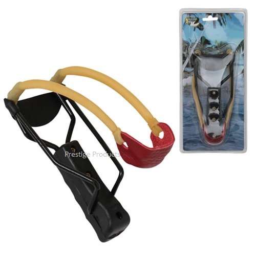 1 x Metal Folding Wrist Sling Shot Slingshot High Velocity Brace Hunting Catapult 17.8cm
