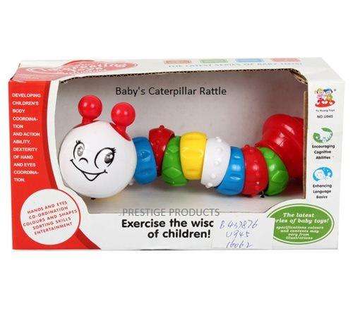 Baby's Caterpillar Twist & Rattle