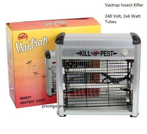 1 X Vastrap Insect Killer  240 Volt, 2x6 Watt Tubes