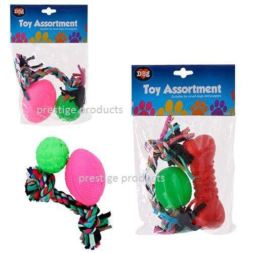 1 X Puppy Toy Starter Pack  3 Piece