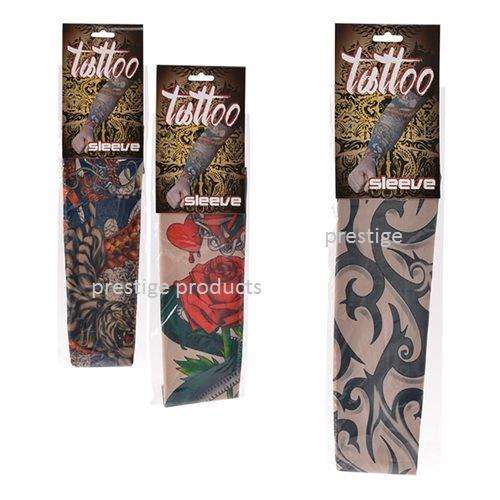 1 X Sleeve Tattoo, Assorted Designs  One Size, Polyester/Spandex