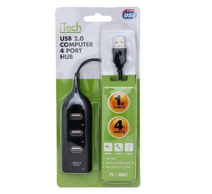 Usb 2.0 Computer 4 Port Hub