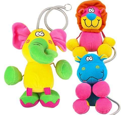 1 X Slingshot Animal  19cm, Assorted