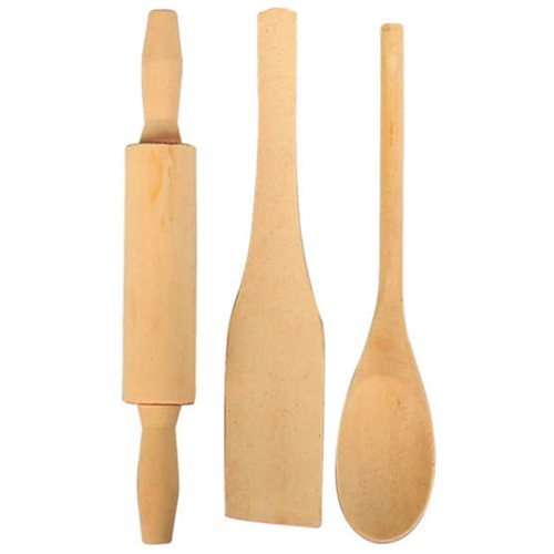 1 X KIDS BAKING UTENSIL SET 3 PIECE