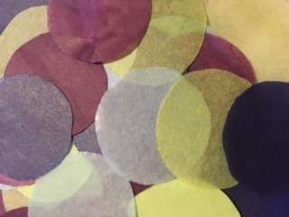PACKET of PARTY CONFETTI 5cm - for TABLE DECOR/ BALLOON FILLER 200 pieces