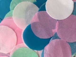 PACKET of PARTY CONFETTI 5cm - for TABLE DECOR/ BALLOON FILLER 200 pieces
