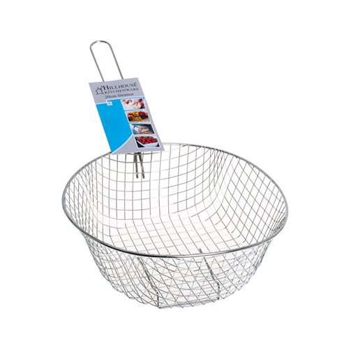 1 X Deep Fry Basket  Chrome Plated