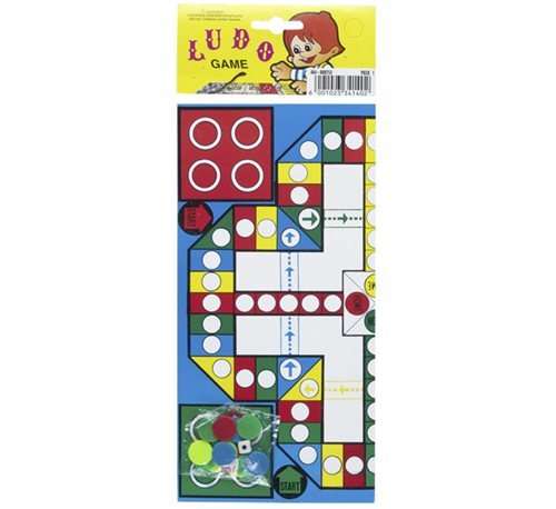 1 X LUDO or SNAKES & LADDERS BOARD GAME 25cm