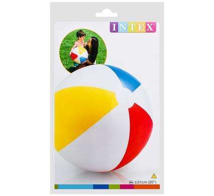 2 x Beach Balls -  51cm glossy panel